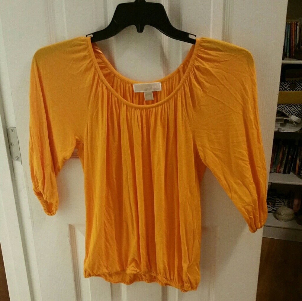 Gold Michael kors shirt